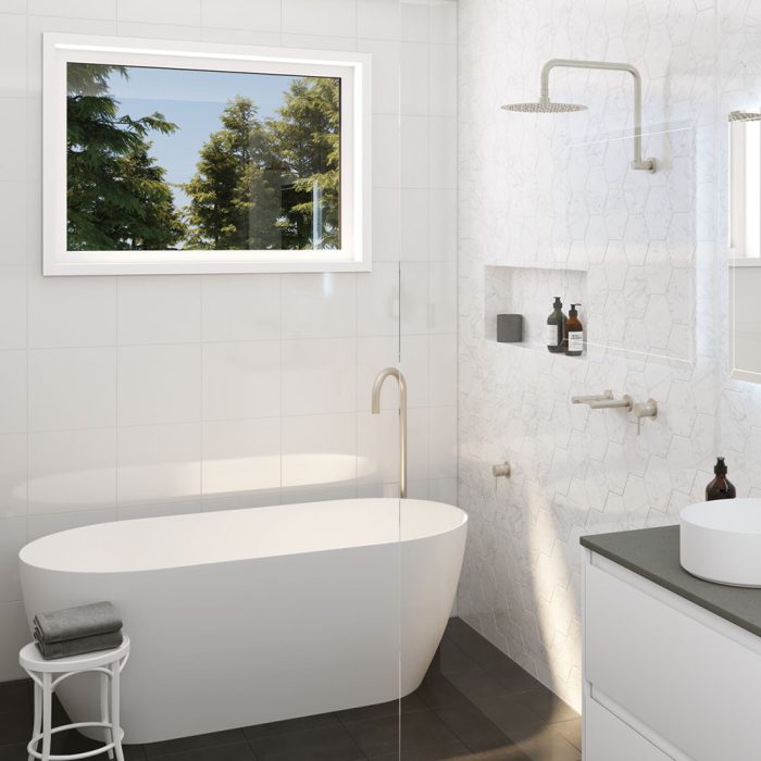 Kaya Gooseneck Shower Arm - Image 2